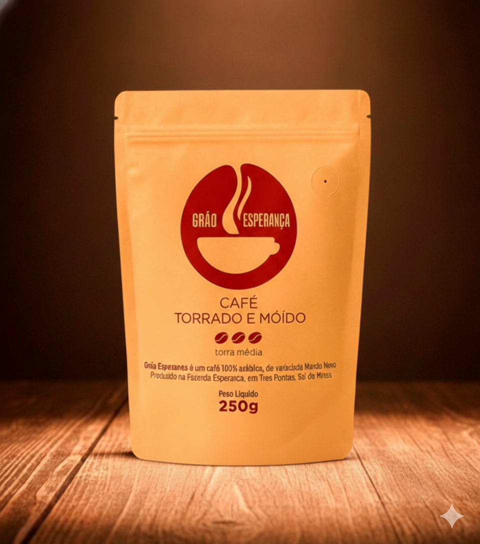 Café Gourmet Grão Esperança 250g Sul De Minas