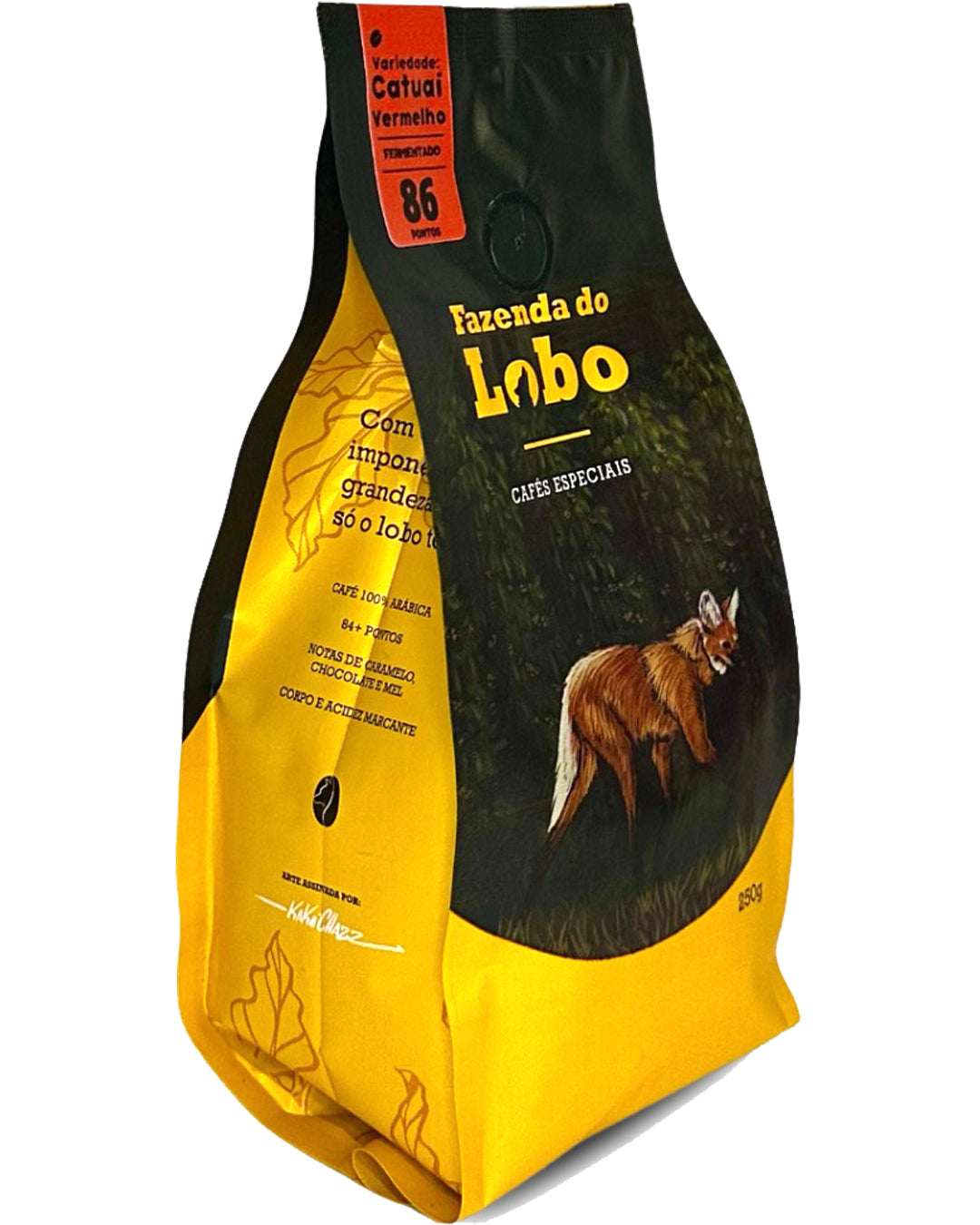 Café Especial +86 Pts Fazenda Do Lobo 250g Sul De Minas Gerais