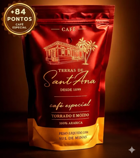 Café Especial +84 Pts Terras De Sant'ana Sul De Minas