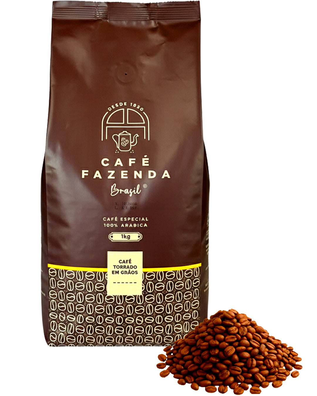Café Especial 84 Pts Fazenda Brasil 1kg Em Grãos Sul De MG
