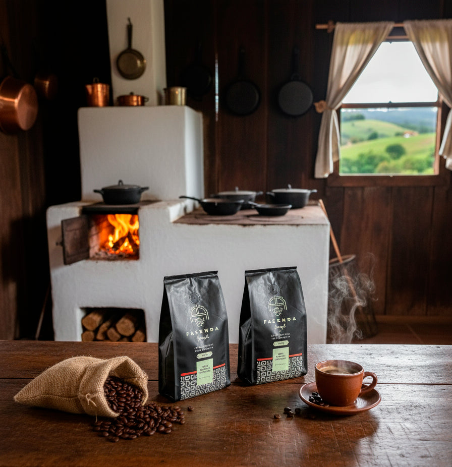 Café Especial 84 Pts Fazenda Brasil 1kg Em Grãos Sul De MG