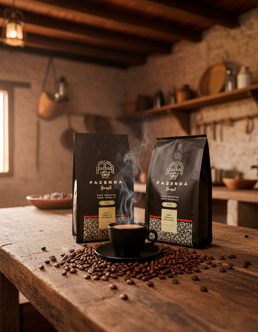 Café Especial 84 Pts Fazenda Brasil 1kg Em Grãos Sul De MG