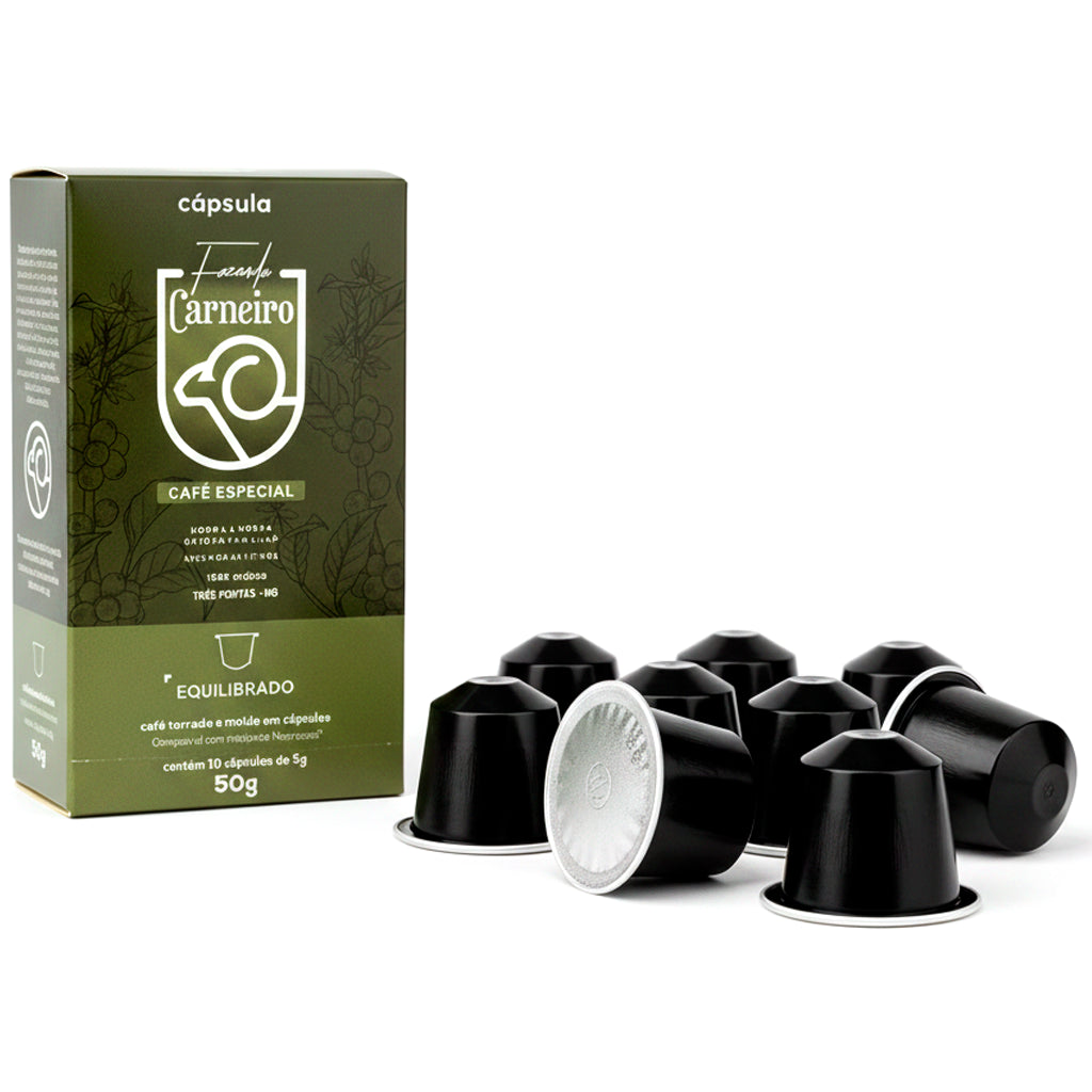 Cápsula Café Especial Fazenda Carneiro 10un (50g)  Sul De MG