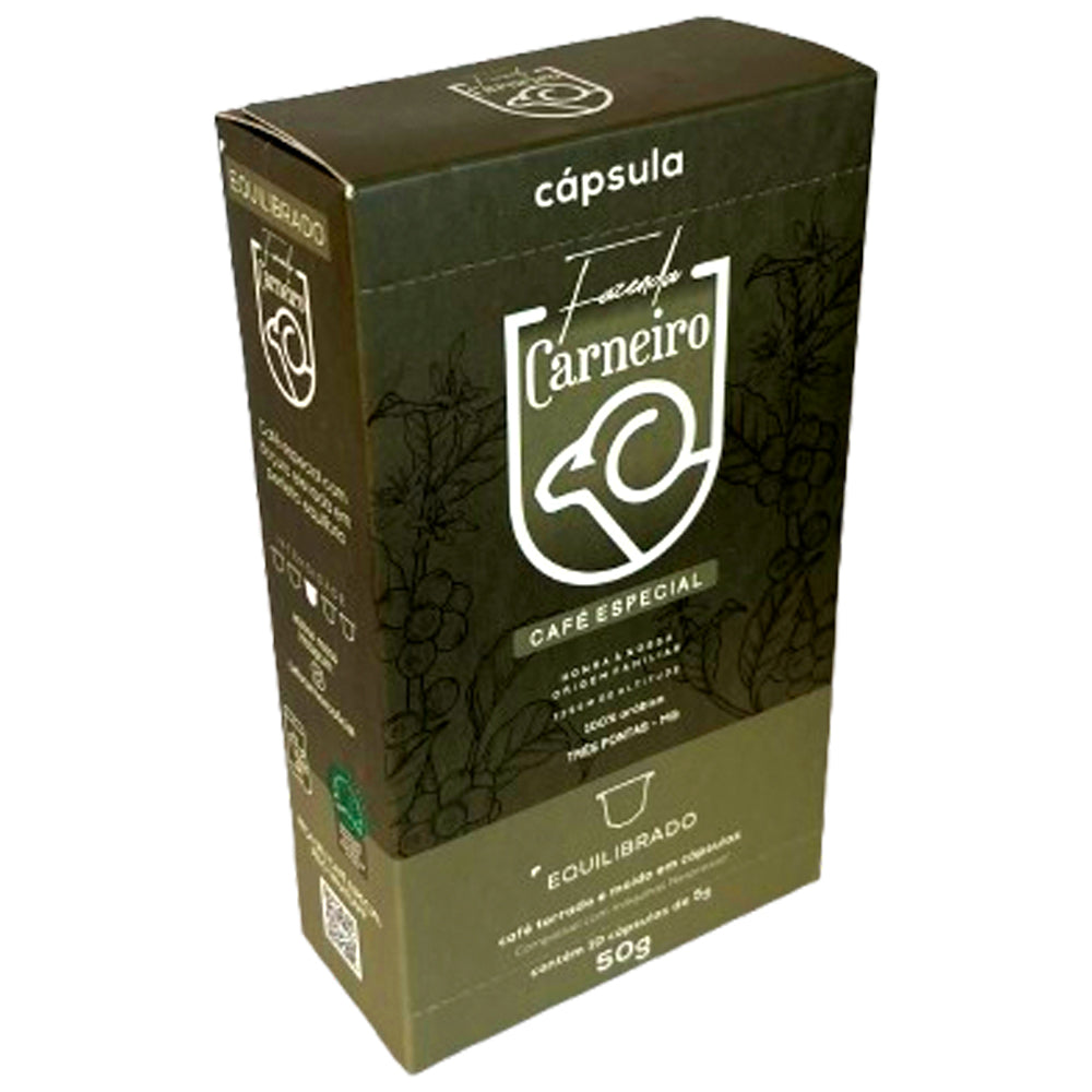 Cápsula Café Especial Fazenda Carneiro 10un (50g)  Sul De MG