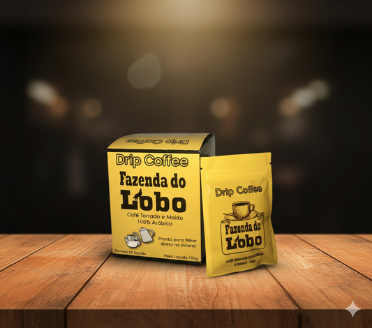 Drip Coffee Café Especial Fazenda Do Lobo 10 Sachês