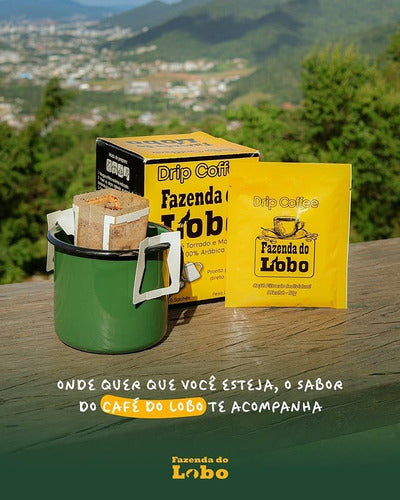 Drip Coffee Café Especial Fazenda Do Lobo 10 Sachês