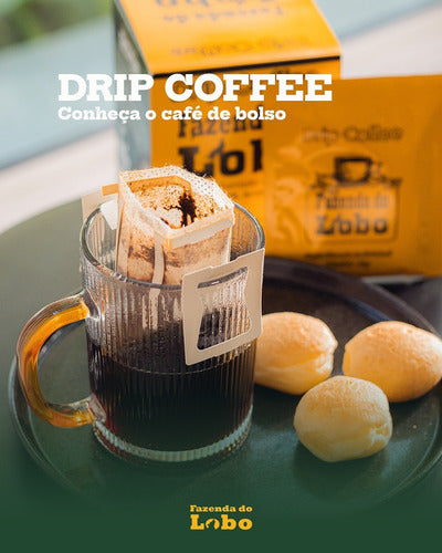 Drip Coffee Café Especial Fazenda Do Lobo 10 Sachês
