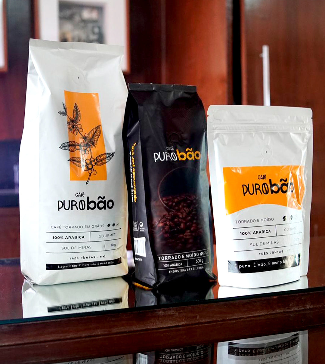 Café Gourmet Puro Bão 500g Moído Sul De Minas Gerais