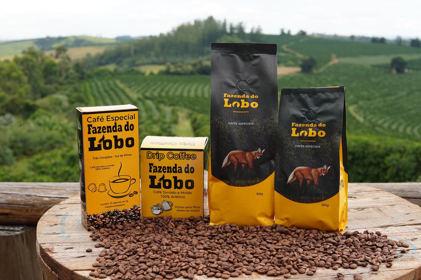 Café Especial +84 Pts Fazenda Do Lobo 250g Sul De Minas Gerais