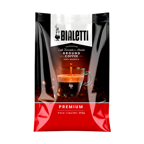 Café Torrado Moido Para Coador Premium 250g Bialetti