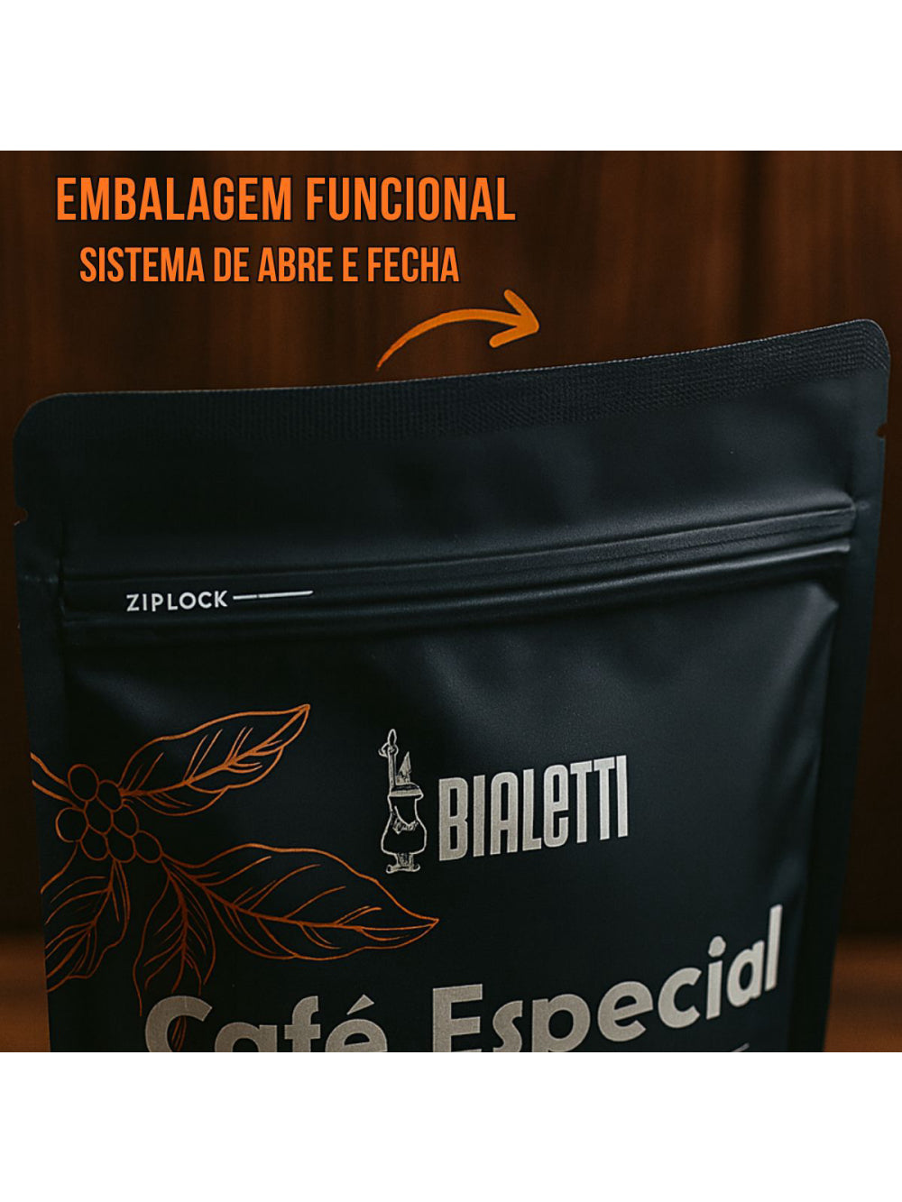 Café Classico Caramelo em grão Moka 250g