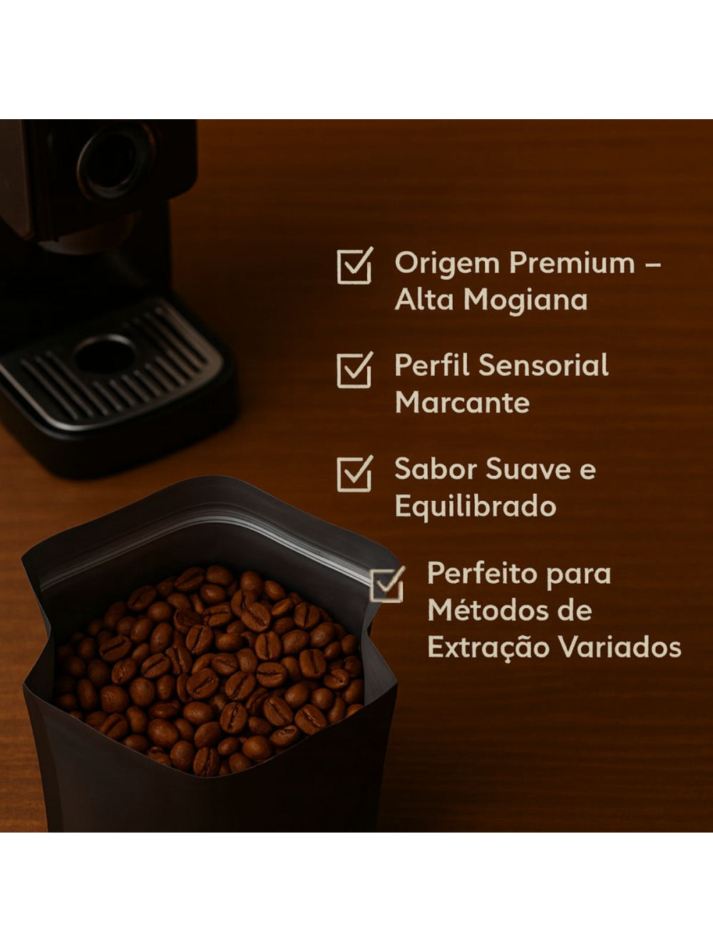 Café Classico Caramelo em grão 250g Bialetti