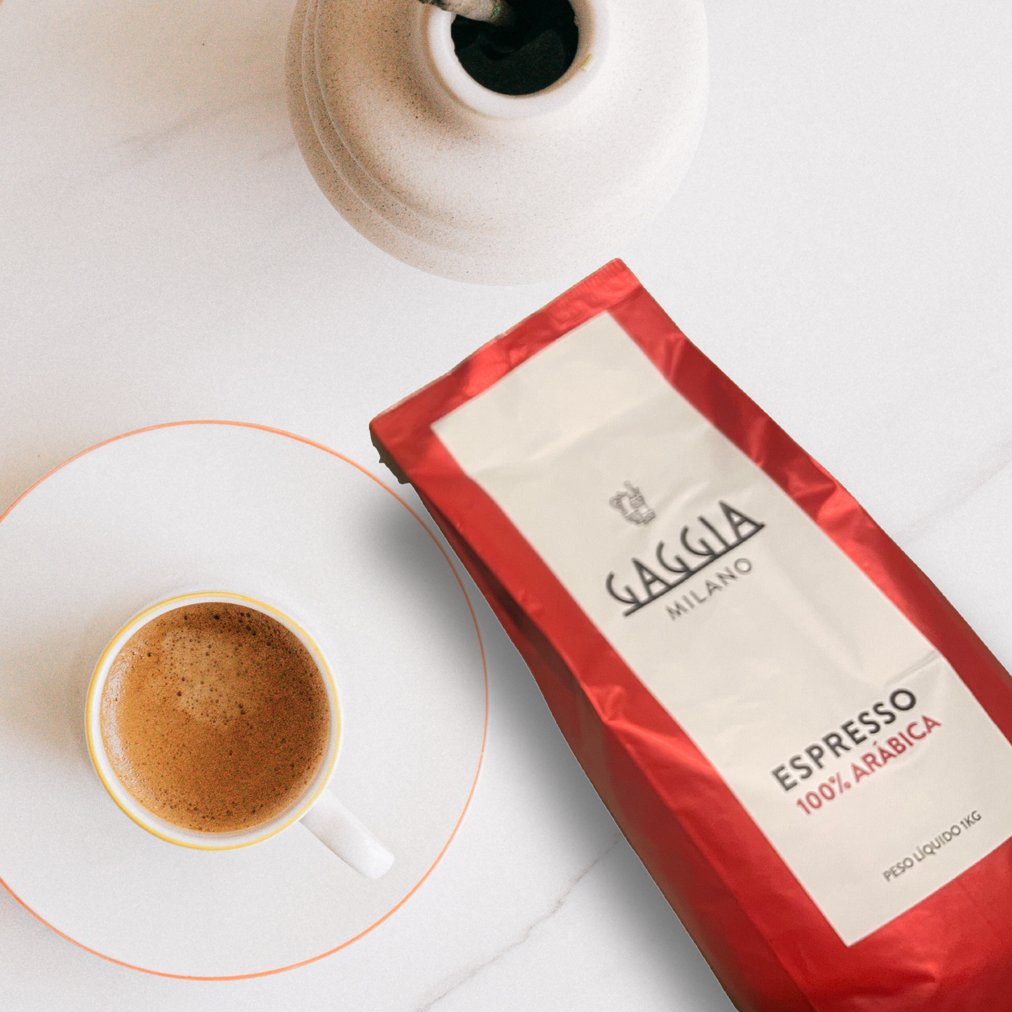 Café Torrado Em Graos 500g Gaggia