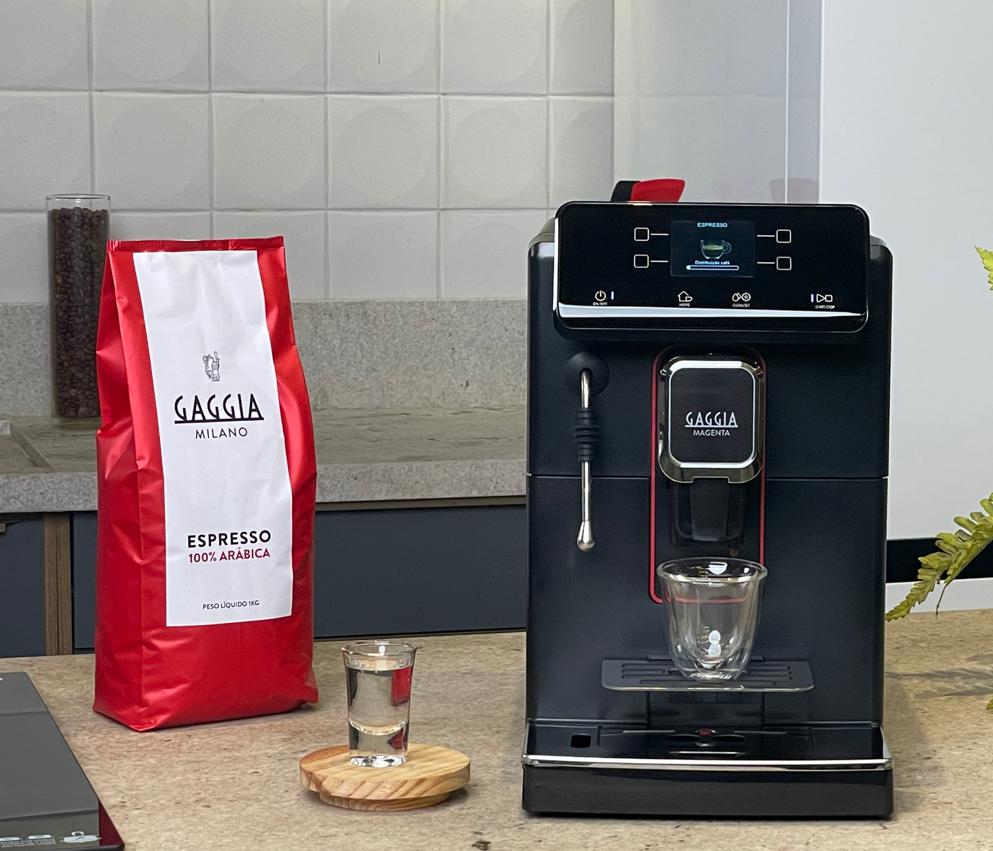 Café Torrado Em Graos 500g Gaggia