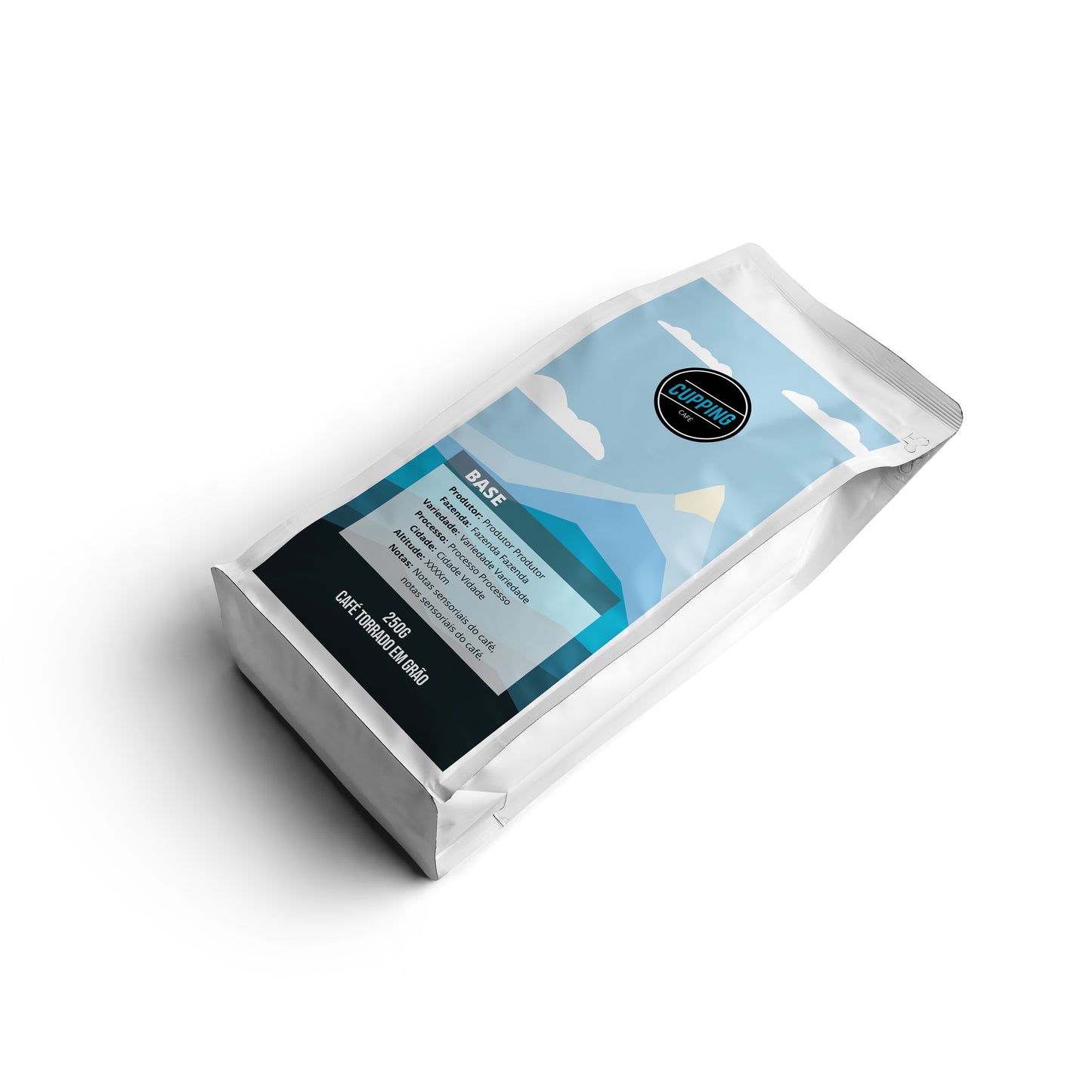 Café Cupping Café Pacote 250g Base Grãos