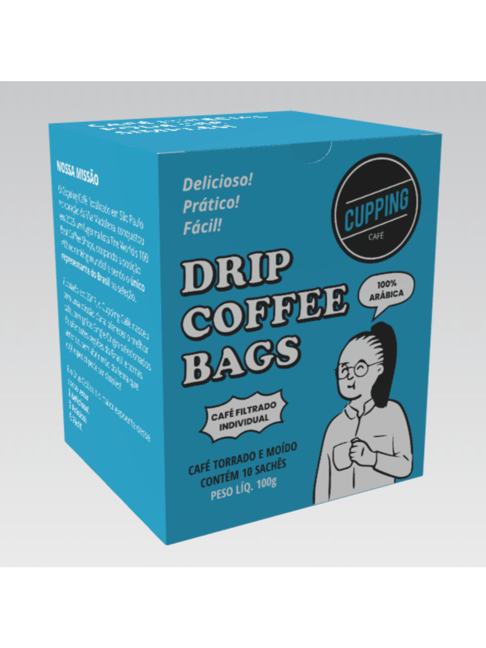Drip Coffee Cupping Café Caixa com 10 unidades