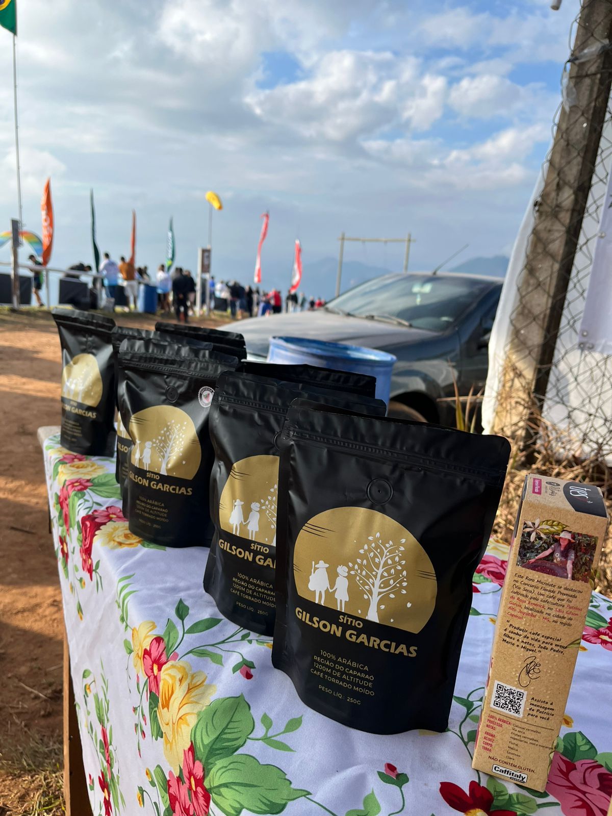 Café especial Sítio Gilson Garcia 250g em grãos