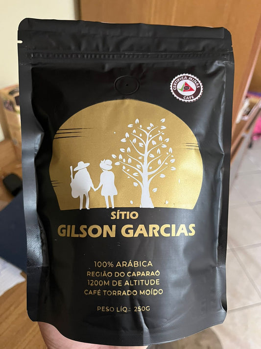 Café especial Sítio Gilson Garcia 250g em grãos