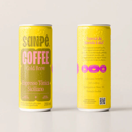 Cold Brew Tonica Siciliano 269ml Pack 4 un.