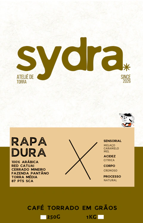 Café Especial Rapadura Sydra 250g Grãos