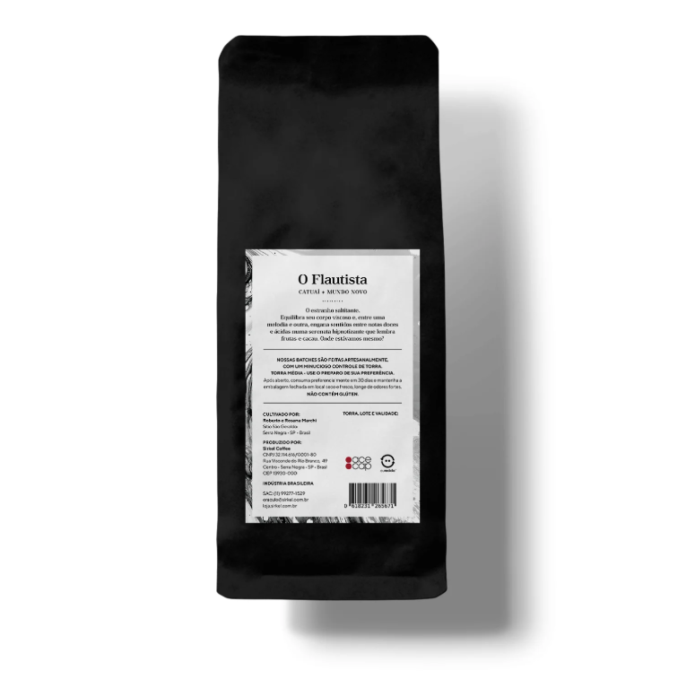 Café Especial O Flautista Sirkel Coffee 500g ou 1kg