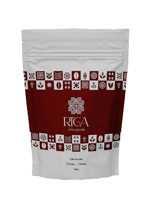 Café Rīga Chocolate ao Leite embalagem 250g em grãos