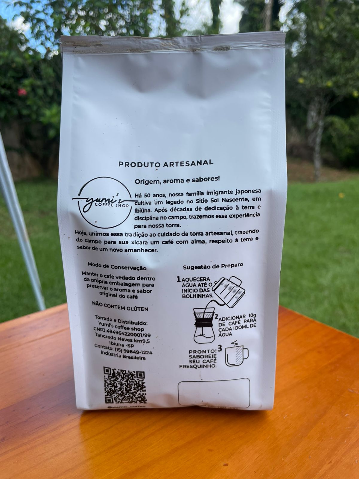 Café Sítio Sol Nascente Moído 84pt Especial Caramelo Frutado 250g