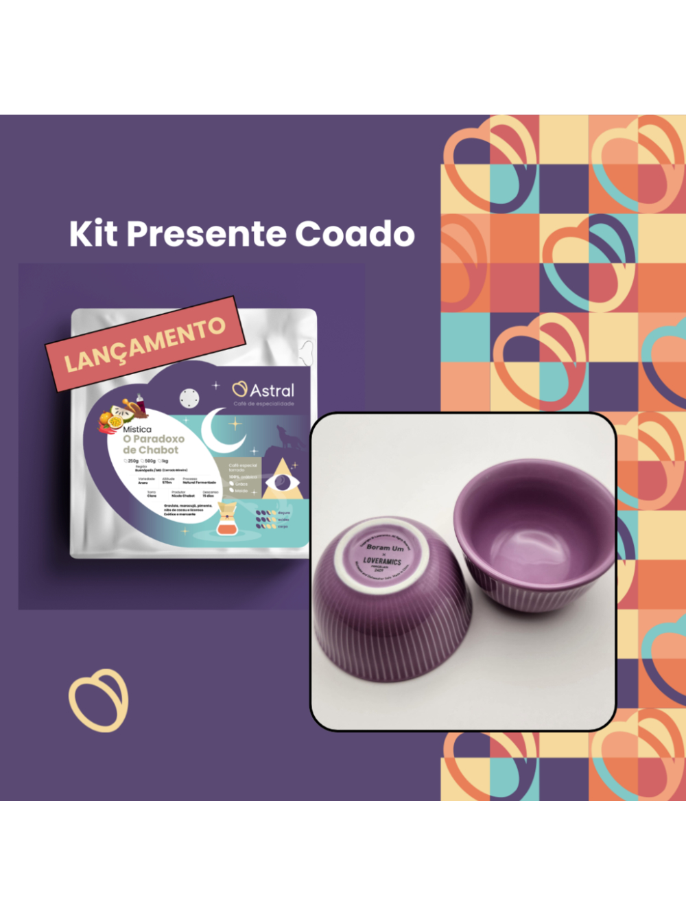 Kit Presente Coado top