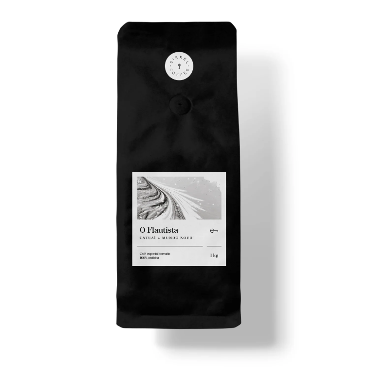 Café Especial O Flautista Sirkel Coffee 500g ou 1kg