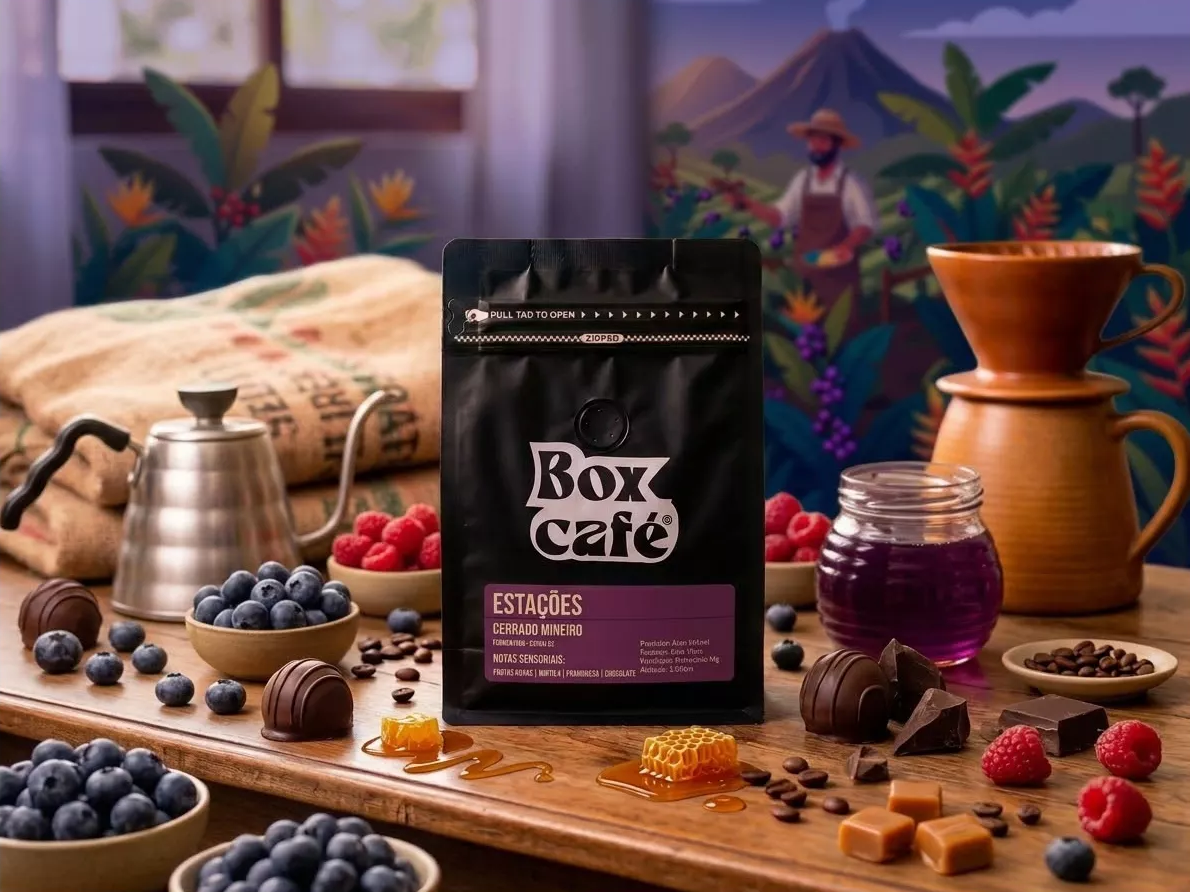 Estações Café especial 250g Box Café