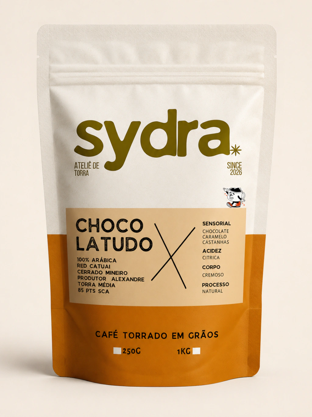 Café Especial Chocolatudo Sydra 250g Grãos