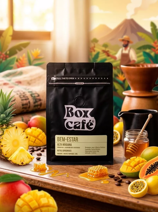 Café Especial Bem Estar Box Café Abacaxi Ivan Solis (Qgrader Costa Rica) 250g