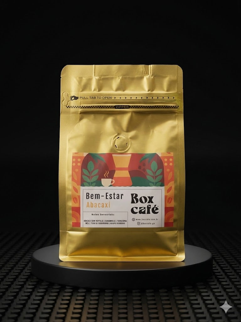 Café Especial Bem Estar Box Café Arara Abacaxi com Hortelã 250g