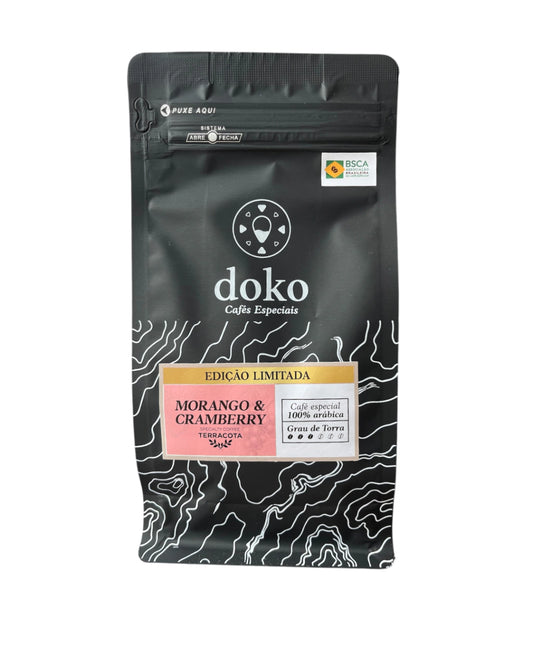 Café Especial Cranberry e Morango 250g Doko Cafés