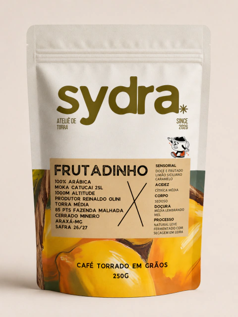 Café Especial Frutadinho Sydra 250g Grãos