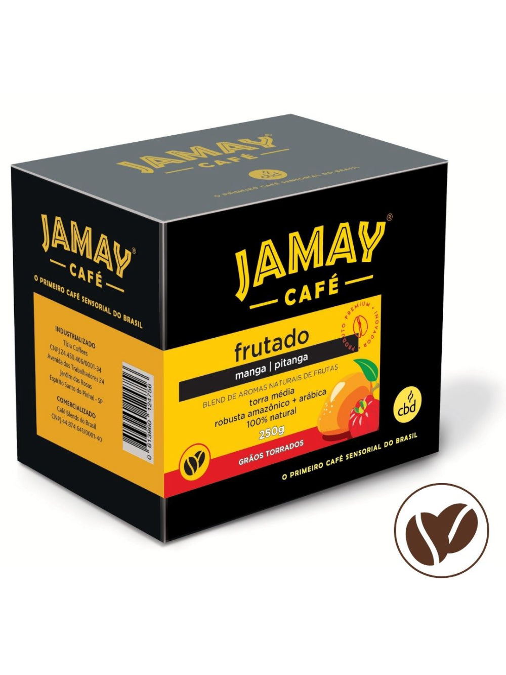 JAMAY Café Frutado GRÃOS Sachê 250g