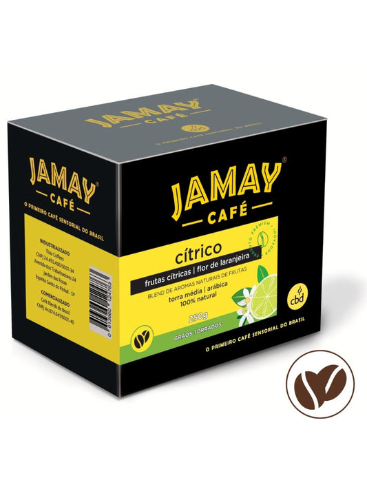 JAMAY Café Cítrico GRÃOS Sachê 250g