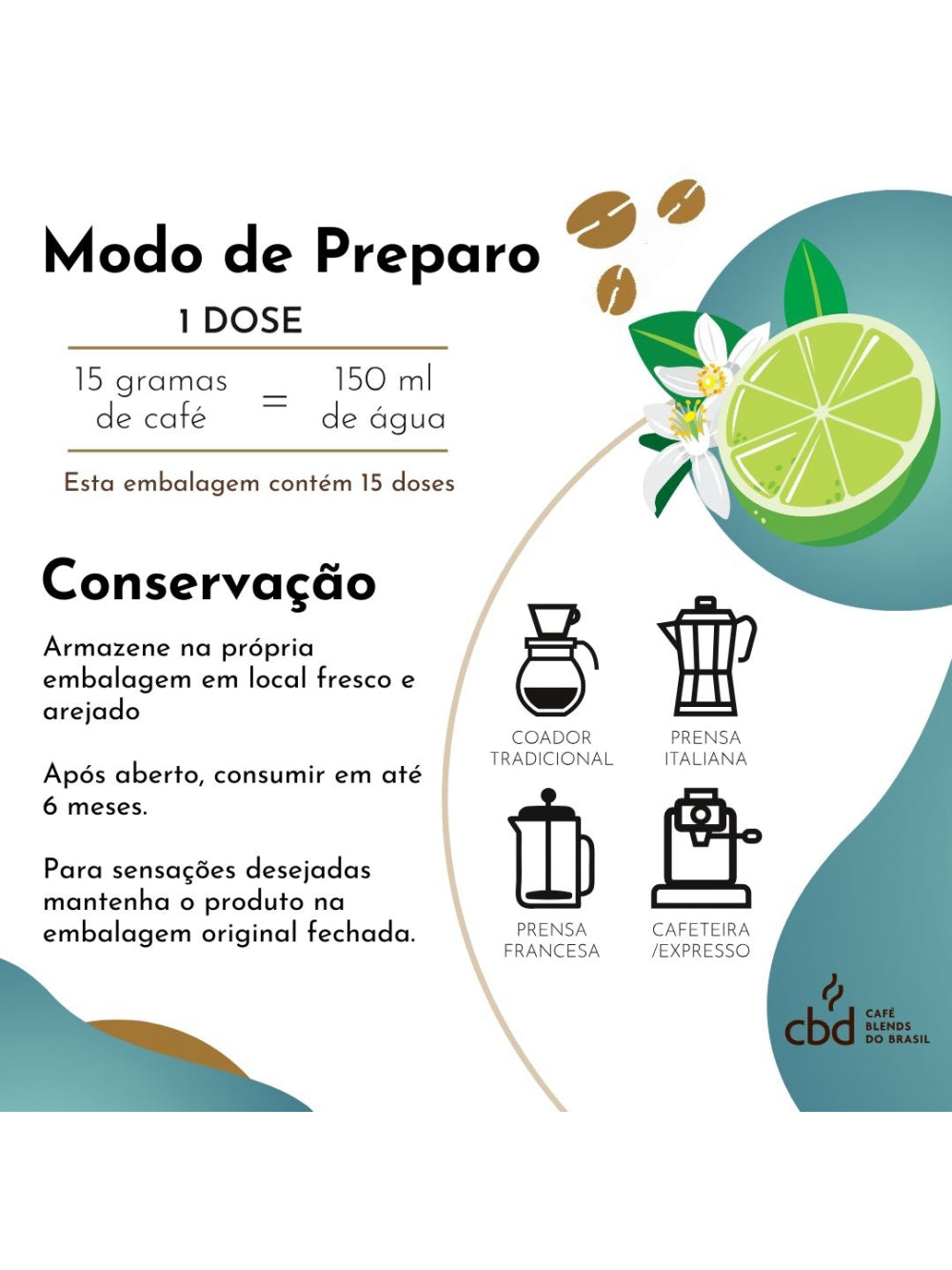 JAMAY Café Cítrico GRÃOS Sachê 250g