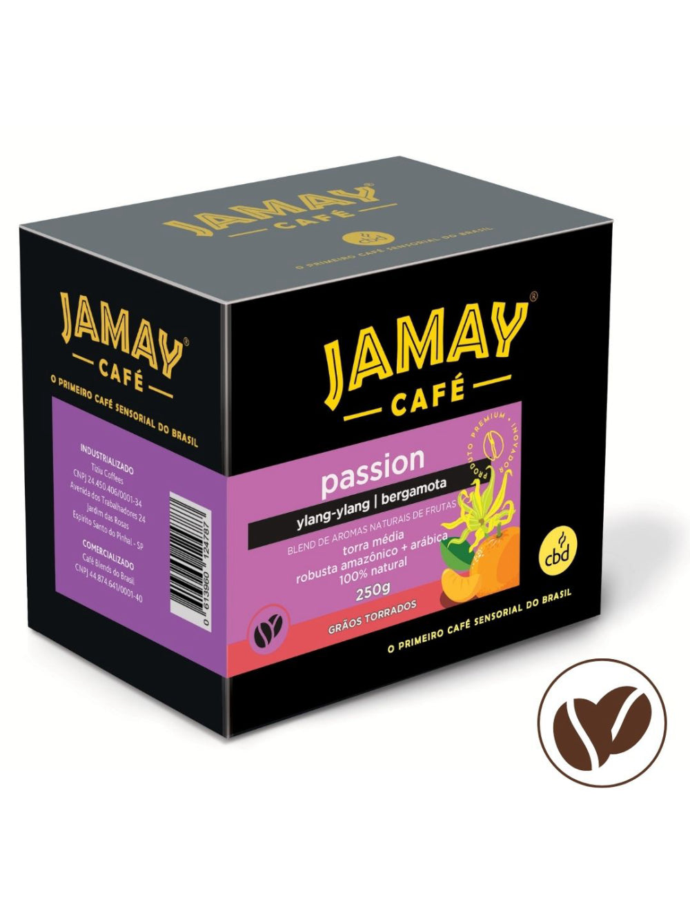 JAMAY Café Passion GRÃOS Sachê 250g