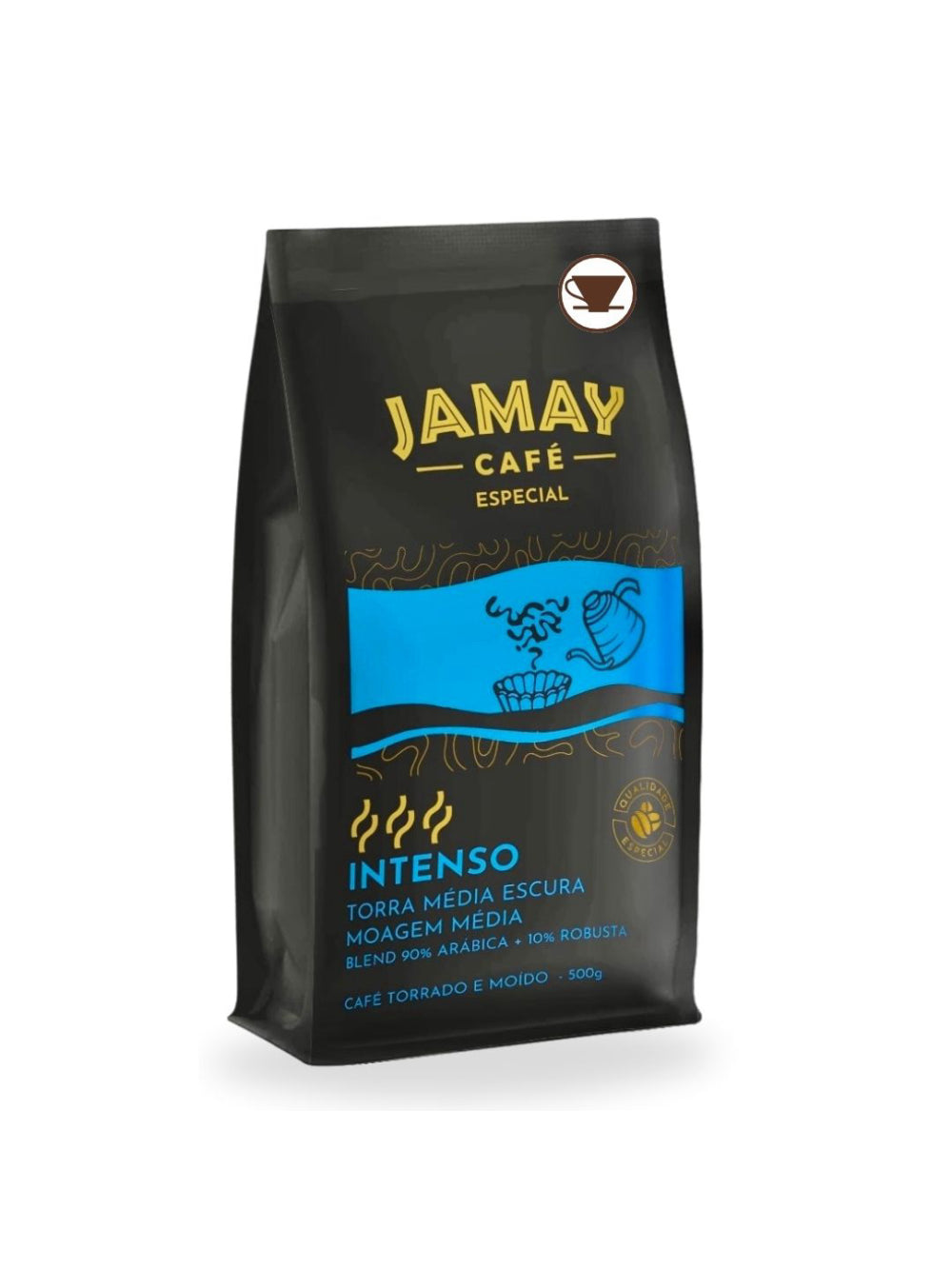 JAMAY Café Intenso MOÍDO Sachê 500g