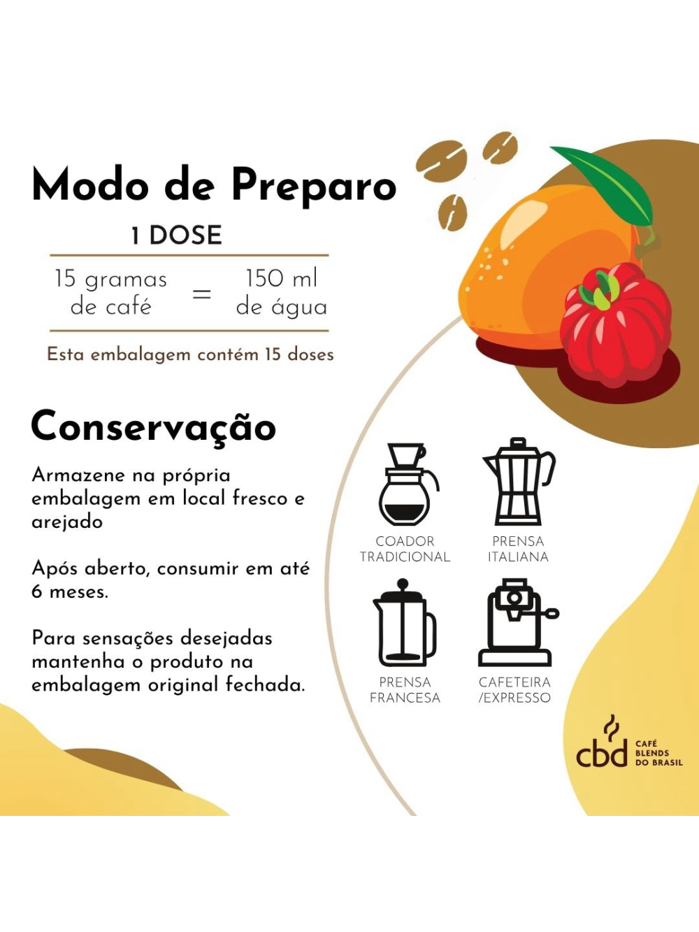 JAMAY Café Frutado MOÍDO Sachê 250g