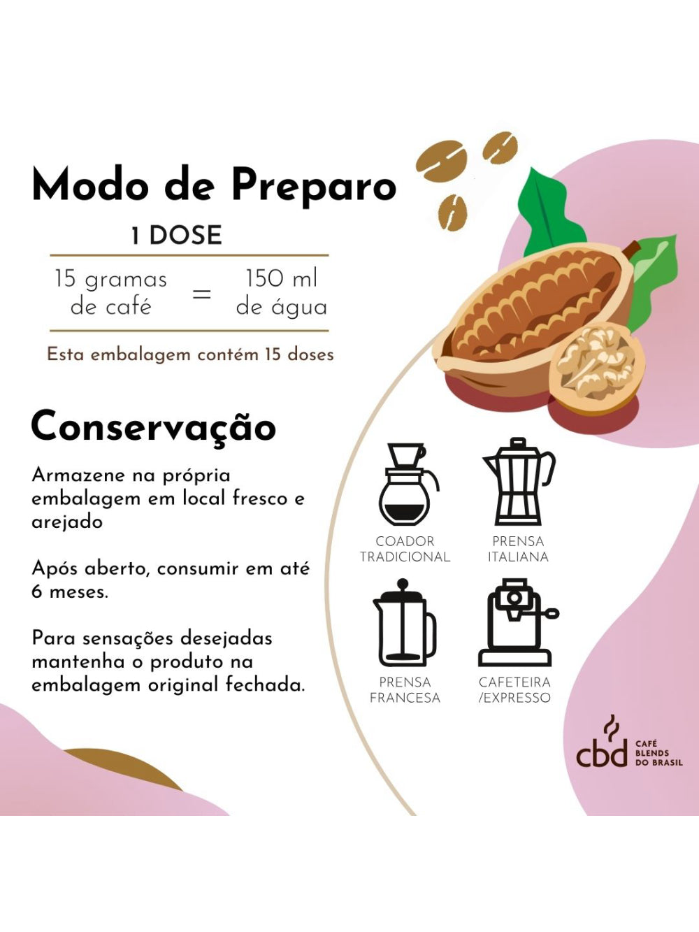JAMAY Café Nutty DECAF MOÍDO Sachê 250g