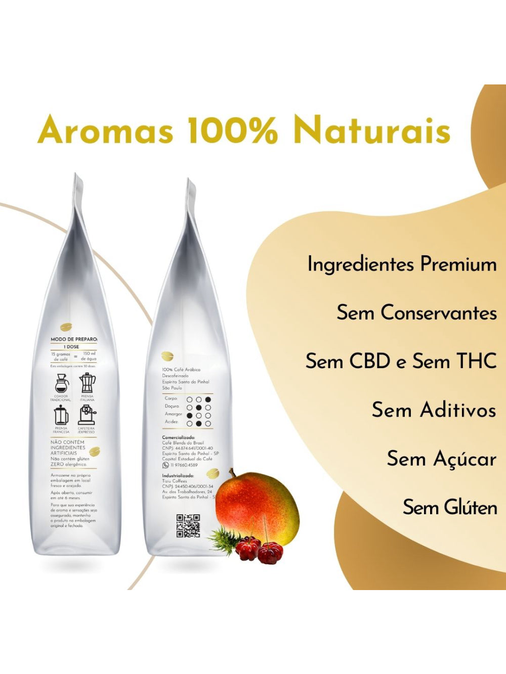 Café Lime Kush GRÃOS Sachê 500g