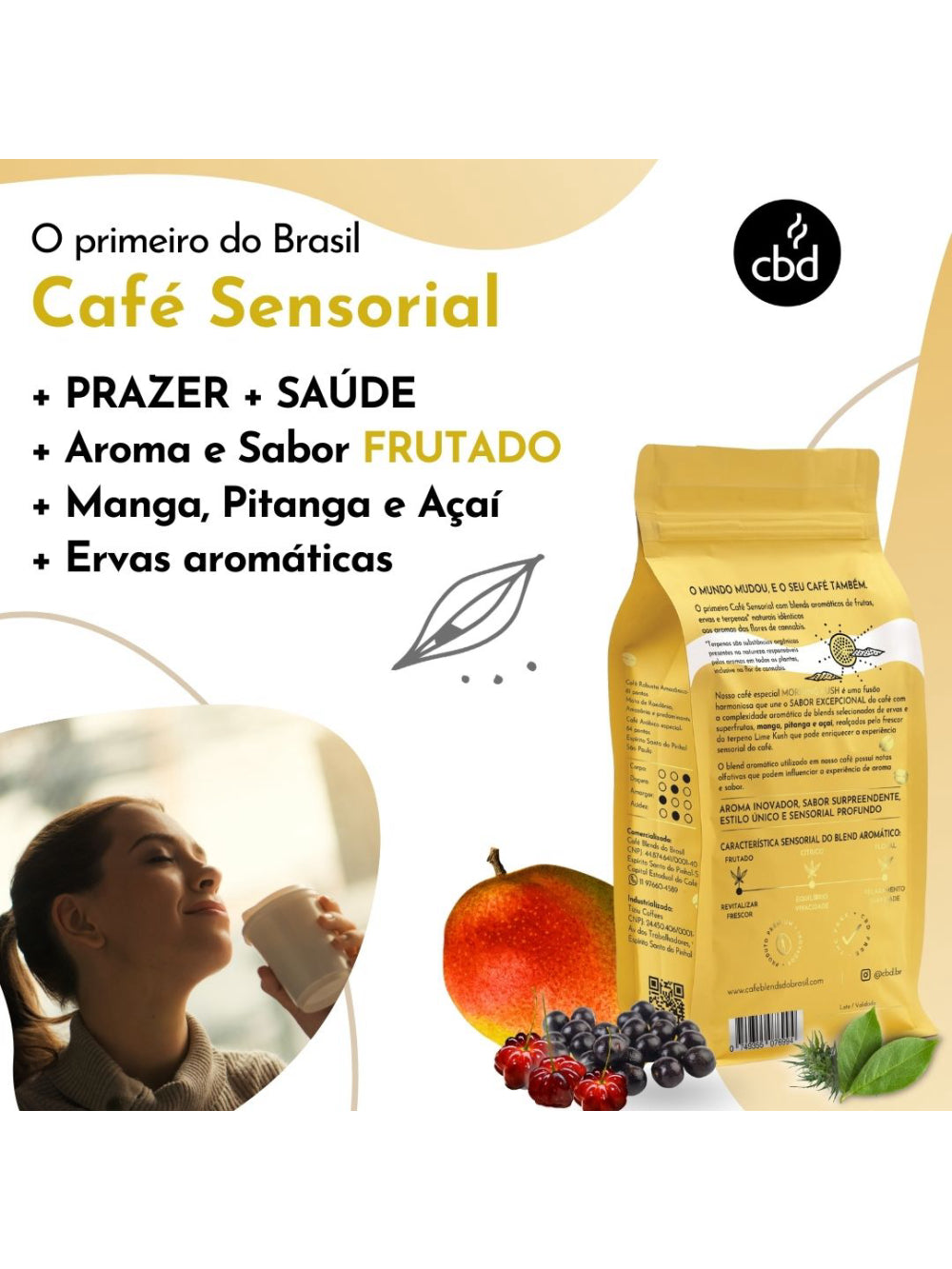 Café Morning Kush MOÍDO Sachê 500g