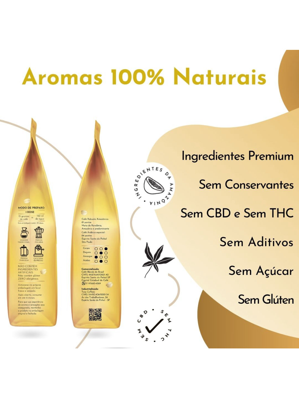 Café Morning Kush MOÍDO Sachê 500g