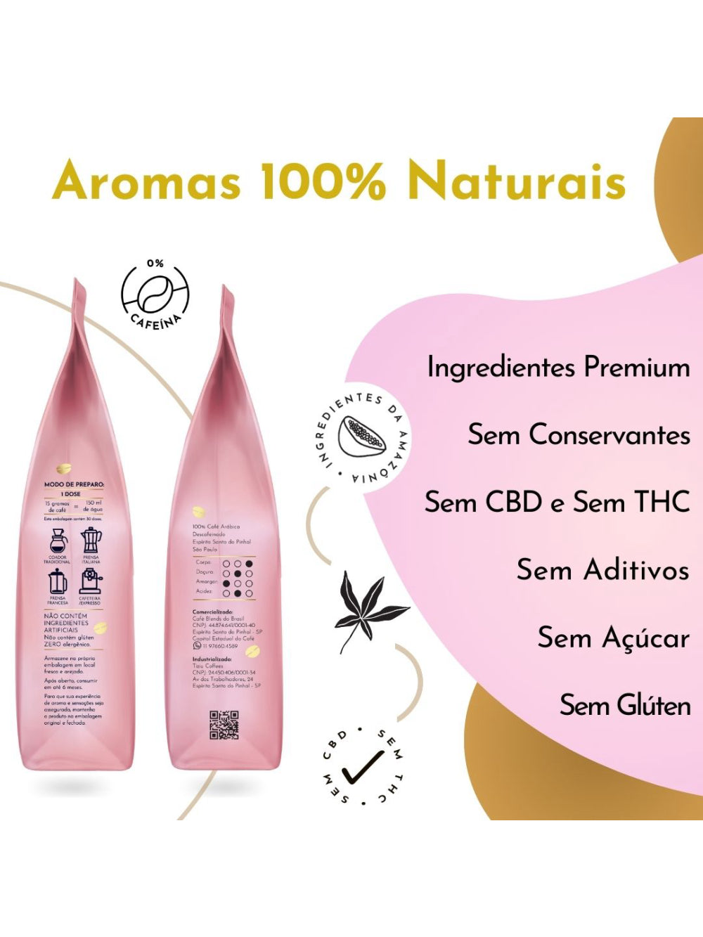 Café Berry Night DECAF Descafeinado MOÍDO Sachê 500g