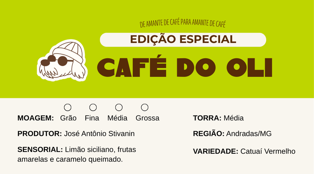 Kit Oli e Nico Cafézices 250g