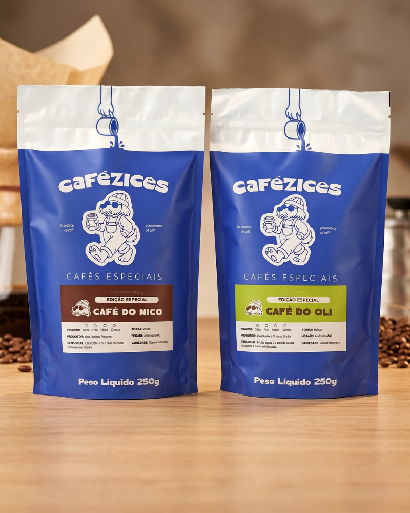 Kit Oli e Nico Cafézices 250g