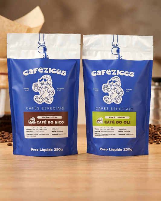 Kit Oli e Nico Cafézices 250g