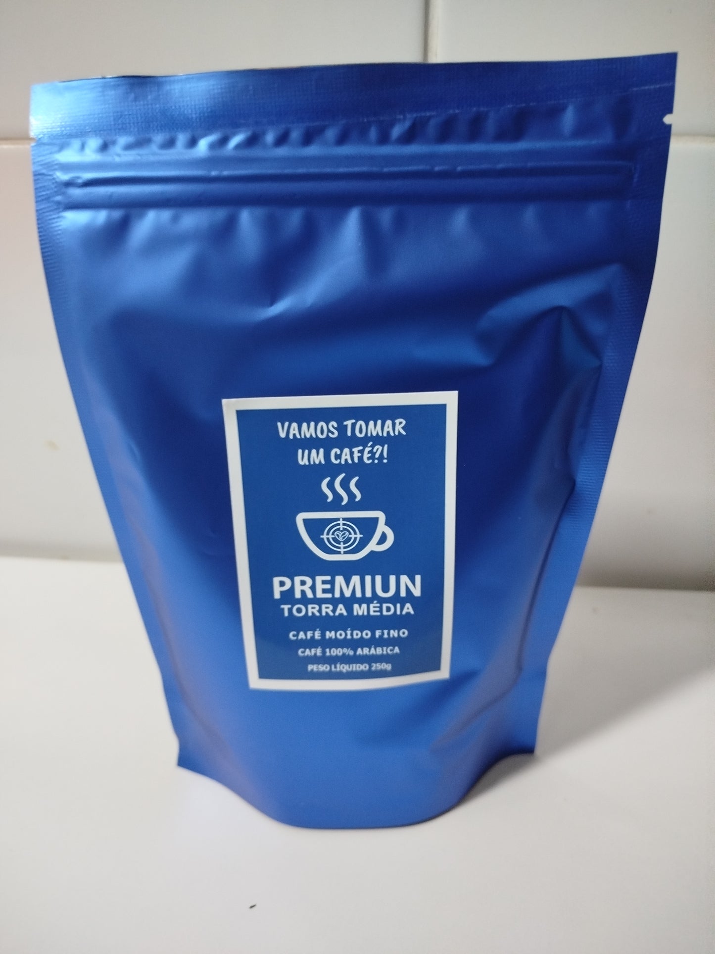 Café Premium torra média moído Vamos Tomar Um Café 250g